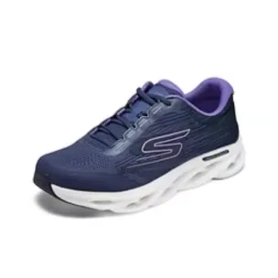 Skechers WOMEN'S GO Series Anti Slip Wear Resistant Low Top Casual Running Shoes Women's Blue-3