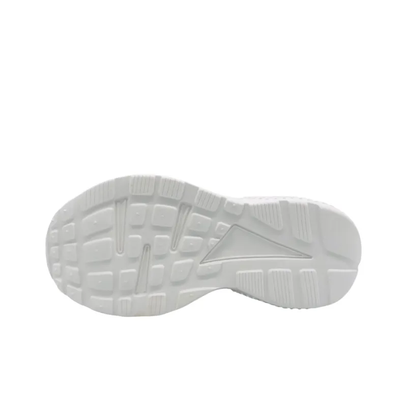 QIANJIN Shock Absorbers Slip Resistant Breathable Mid Top Chunky Sneakers Women's Silver-4