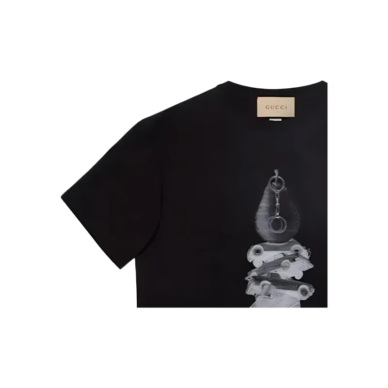 GUCCI T Shirts Men Black-7