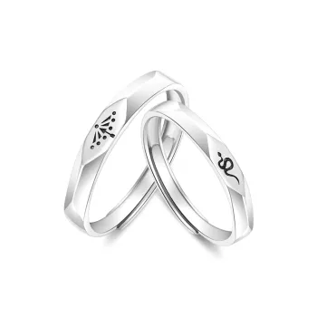 MOLADY S999 Fine Silver Rings Unisex
