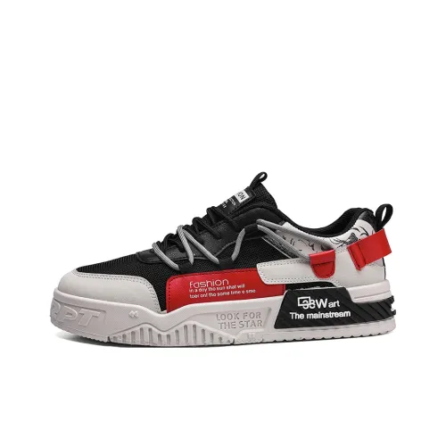 AD Cushioned Wear-Resistant Height Increasing Low-Top Skateboard Shoes Men's