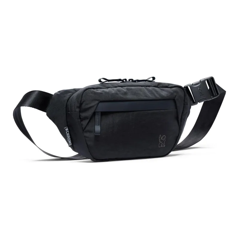 CHROME INDUSTRIES Recycled Nylon One Shoulder Crossbody Fanny Pack Unisex Black-1
