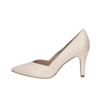 CAPRICE Effi Slim Heel High Heels 8.5cm Women's Beige