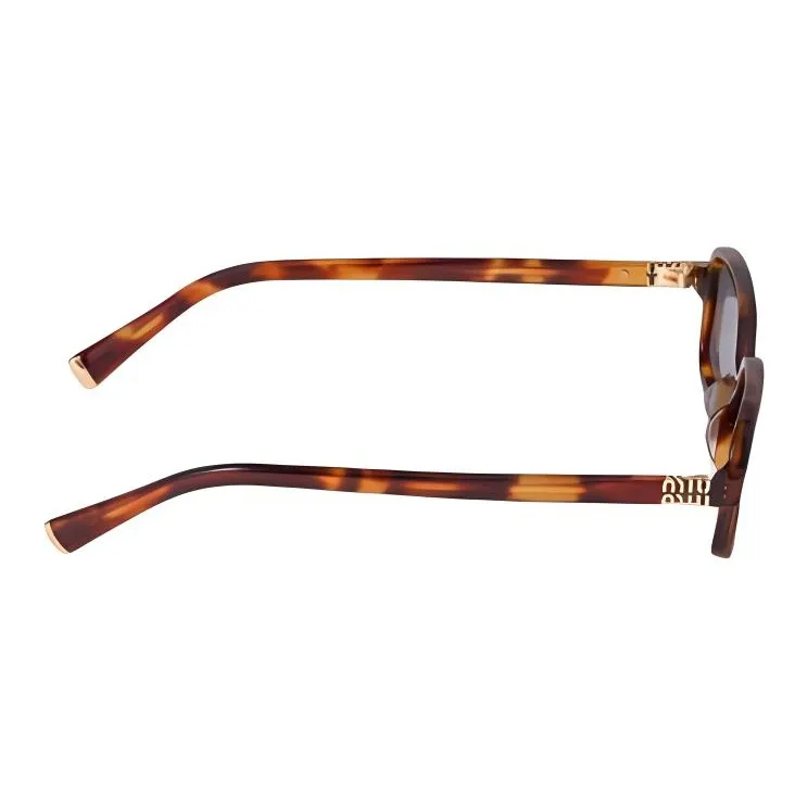 MIU MIU Square Sunglasses Women's Tortoiseshell-2