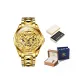 Steel Band Gold Dial