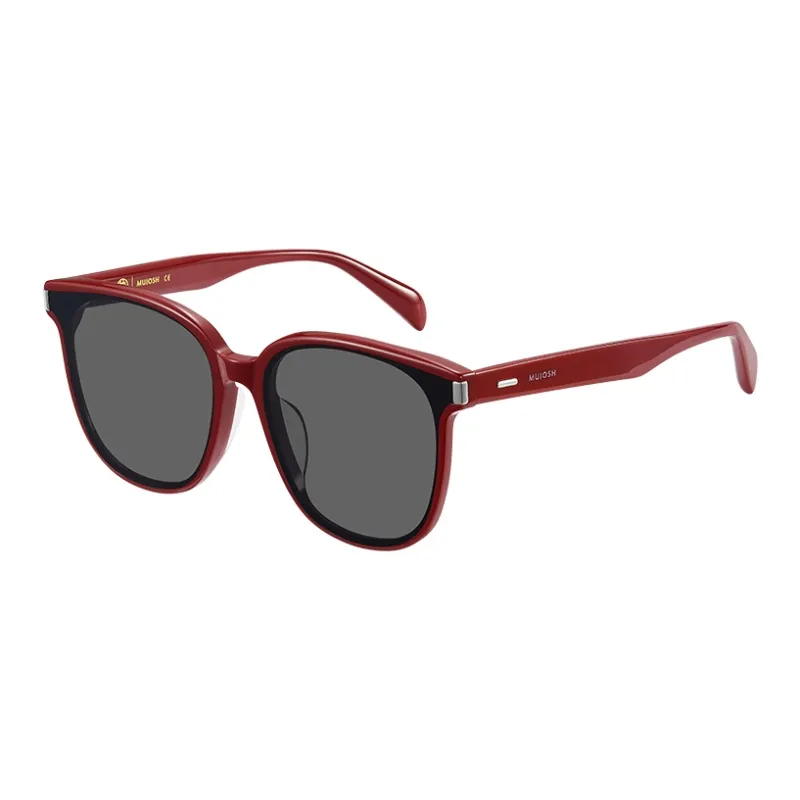 MUJOSH Plate Frame Square Sun Protection UV Protection Eye Protection Sunglasses Unisex-1