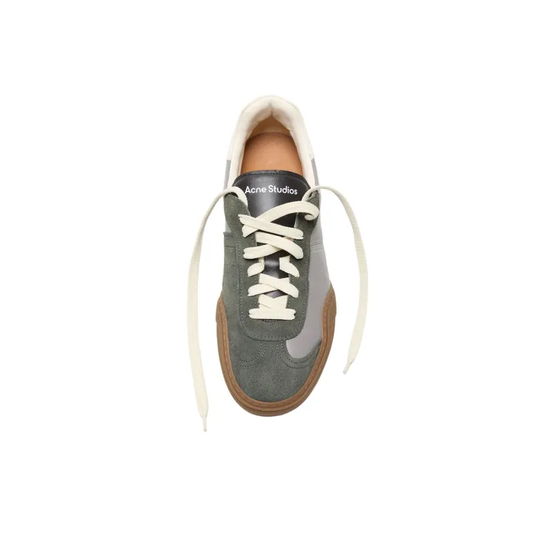 Acne Studios Low Top Skateboard Shoes Men's Green-2