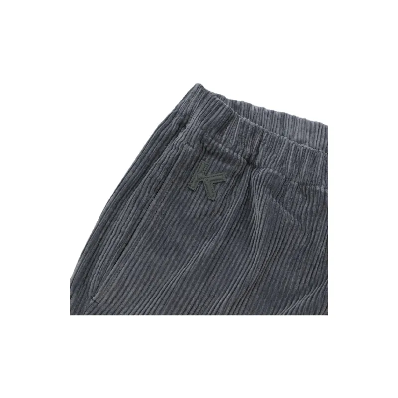 KENZO Casual Pants Men Gray-3