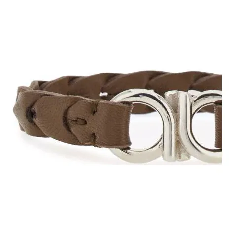 Ferragamo Gancini Braided Bracelet-2