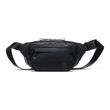CHROME INDUSTRIES Recycled Nylon One Shoulder Crossbody Fanny Pack Unisex Black