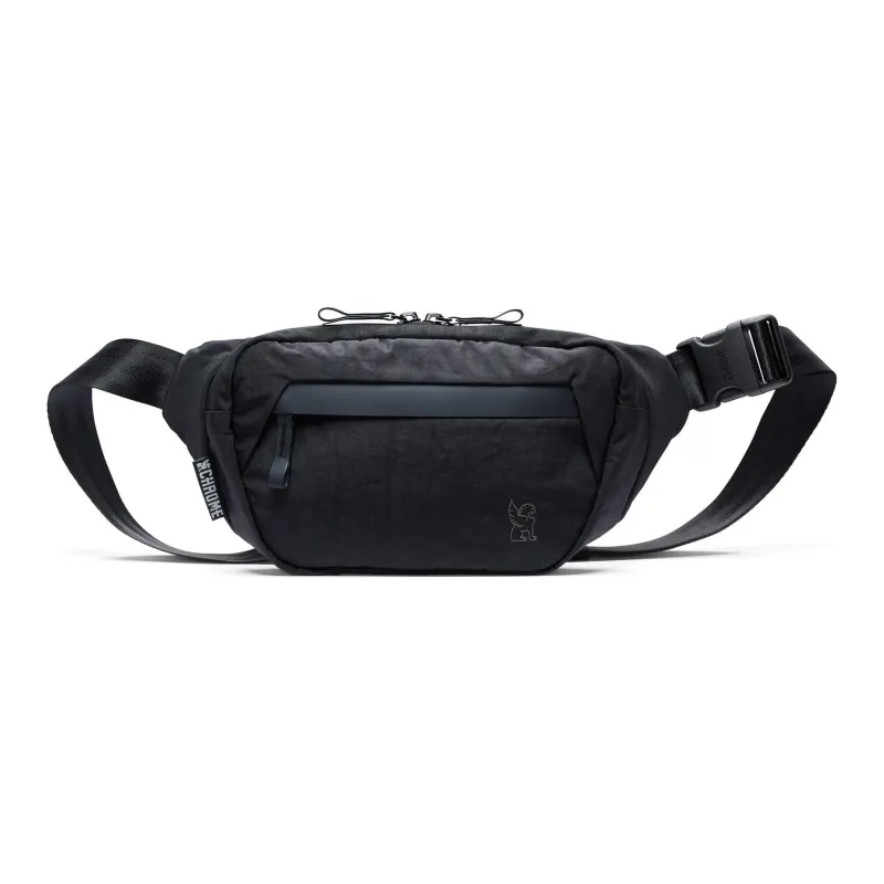 CHROME INDUSTRIES Recycled Nylon One Shoulder Crossbody Fanny Pack Unisex Black-0