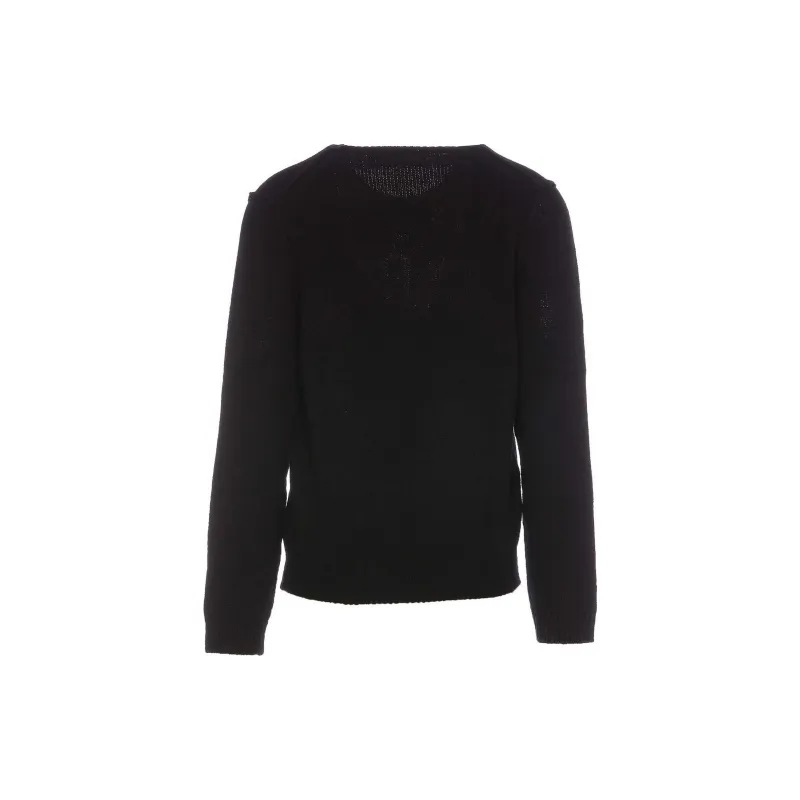 Zadig & Voltaire Kennedy Slogan Intarsia Knitted Jumper-1