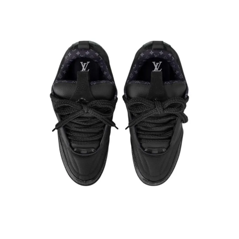 LOUIS VUITTON Lv Skate Sneaker Triple Black-2