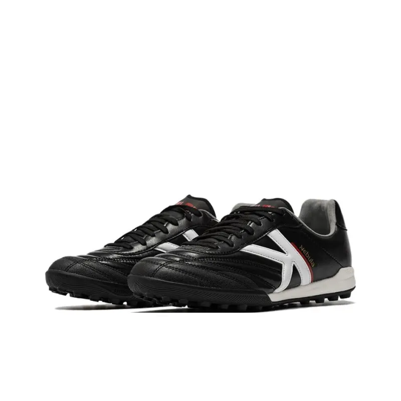 KELME TF Rubber Broken Studs Artificial Ground Anti Slip Wear Resistant Soccer Shoes Unisex White Black-1
