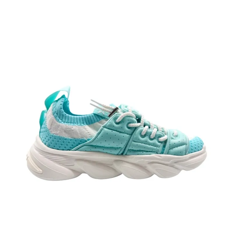 QIANJIN Slip Resistant Coverage Lightweight Low Top Casual Shoes Women's Bright Green-1