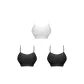 3 Pack (Black+Black+White)