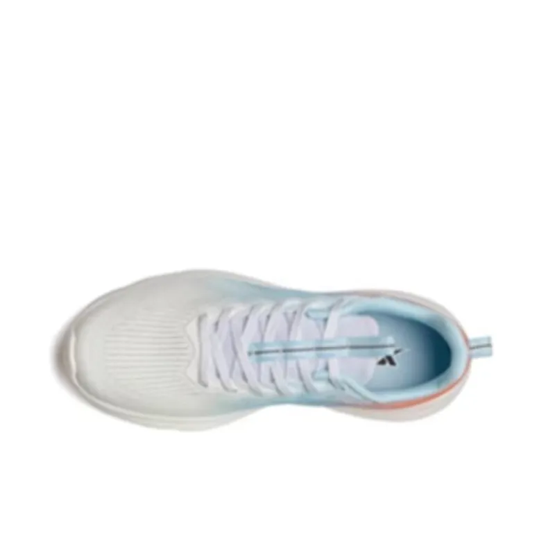 XTEP Cushioned Anti Slip Wear Resistant Breathable Lightweight Low Top Running Shoes Men's Pink Blue Orange Mesh-4