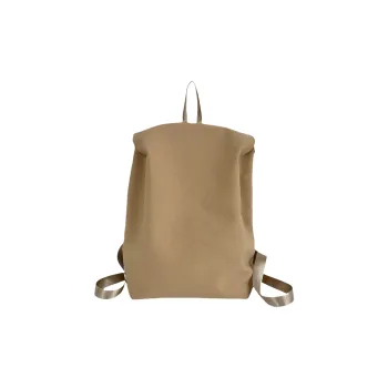 BRABOSTON Nylon Backpack Regular Unisex Black/Khaki