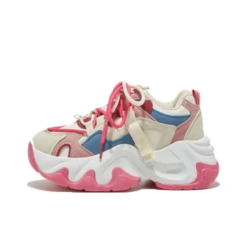 Georgina Goodman Height Increasing Abrasion Resistant Breathable Slip Resistant Low Top Chunky Sneakers Women's