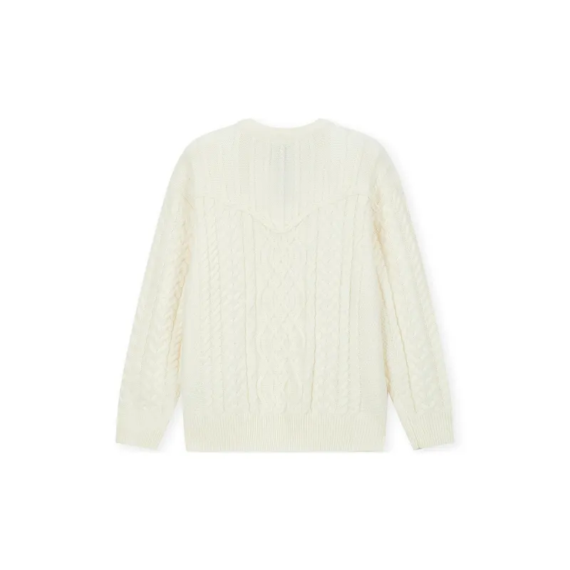 BONELESS Sweaters Unisex Ecru-1