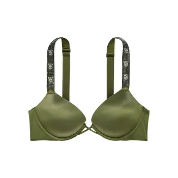 Victoria's Secret 24 Big Show Collection VERY SEXY Bra Women's Spruce Green