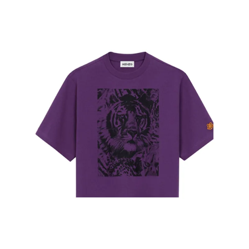 KENZO T Shirts Men Purple-4