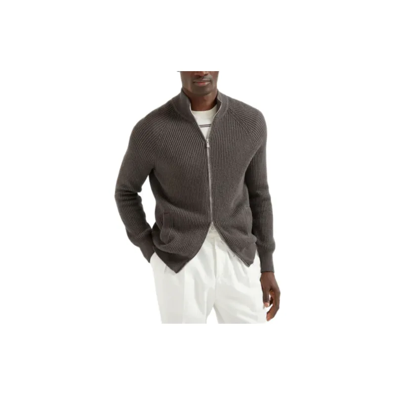 Brunello Cucinelli Ribbed knit Cardigan-1
