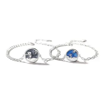 KEMLAIDA S925 Silver Bracelets Unisex
