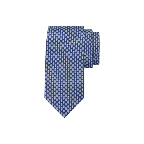 Ferragamo Scooter Print Tie