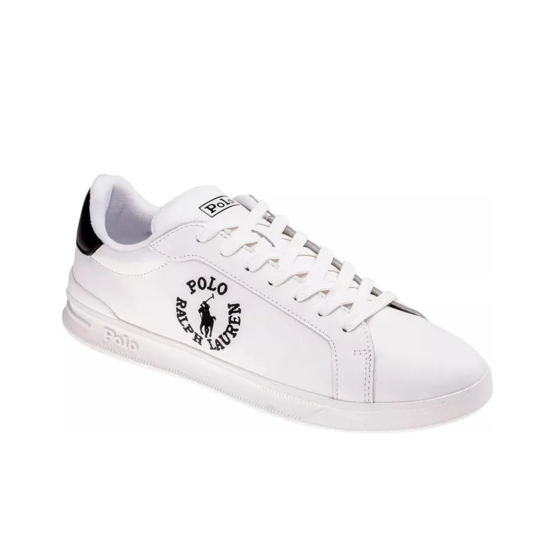 Polo Ralph Lauren Low Top Skateboard Shoes Men's White-2