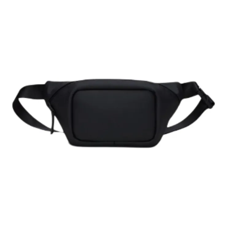 Rains Polyester Fanny Pack Women's Black-0