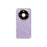 [Pale Purple]Dragon Pattern Vegan Leather-Comes with Camera Protector