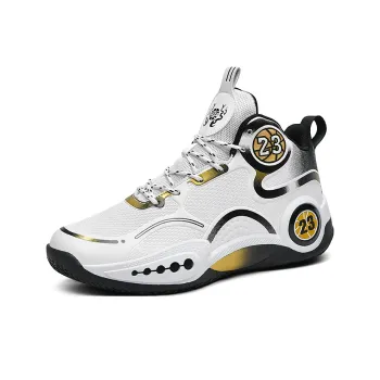 SOURCE Cushioning Anti Slip Wear Resistant Coverage Balance Impact Resistant Mid Top Basketball Shoes Unisex