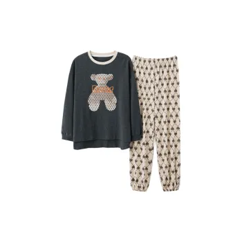 JUNEROSE Pajama Set Women's Gray