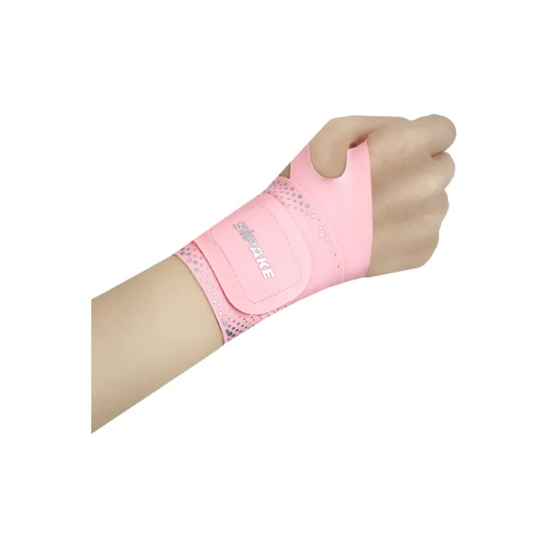 SIPAKESPORT Tennis Badminton Sprains/Broken Bones Wristbands Compression Pink Print Unisex Professional Protective-2