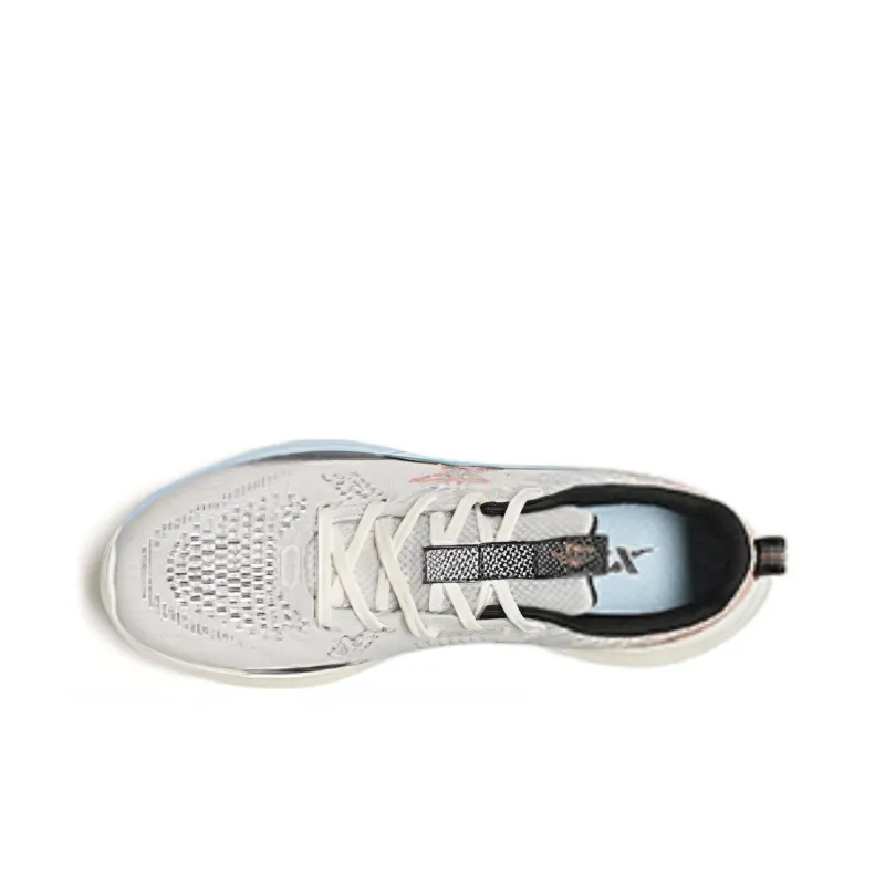 XTEP Cushioning, Slip Resistant, And Abrasion Resistant Low Top Running Shoes Men's White Black Blue Pink-2