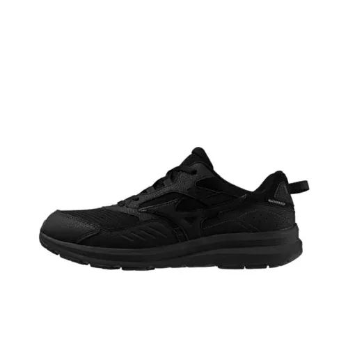 Mizuno Anti Slip Wear Resistant Low Top Casual Shoes Men's Black