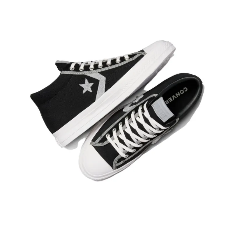 Converse Star Player 76 Luxe Mid 'Black Classic Grey'-2