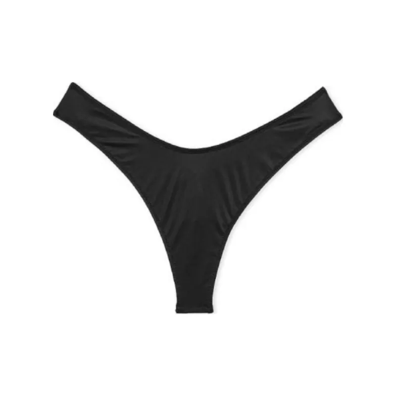 Victoria's Secret 24 Big Show Collection VERY SEXY Underpants Women's 1 Pack Black-0