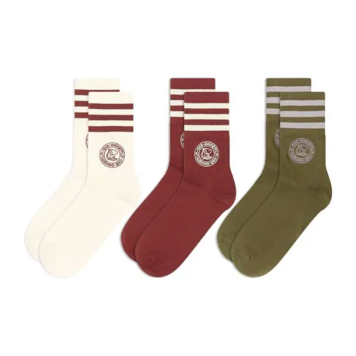 Adidas Mid-Calf Socks Men's 3 Pack