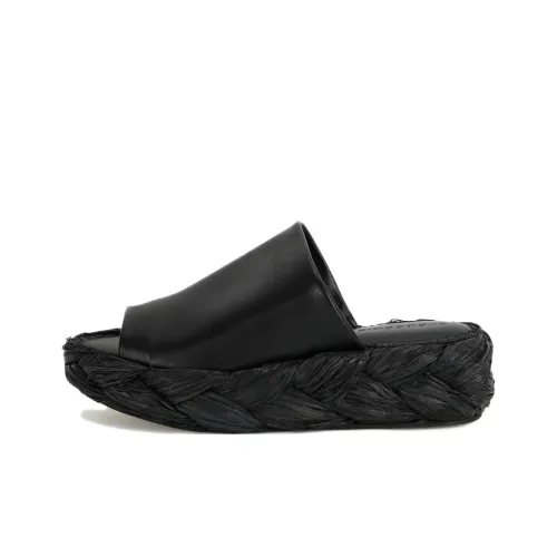 CLERGERIE Slide Slippers Women's Black