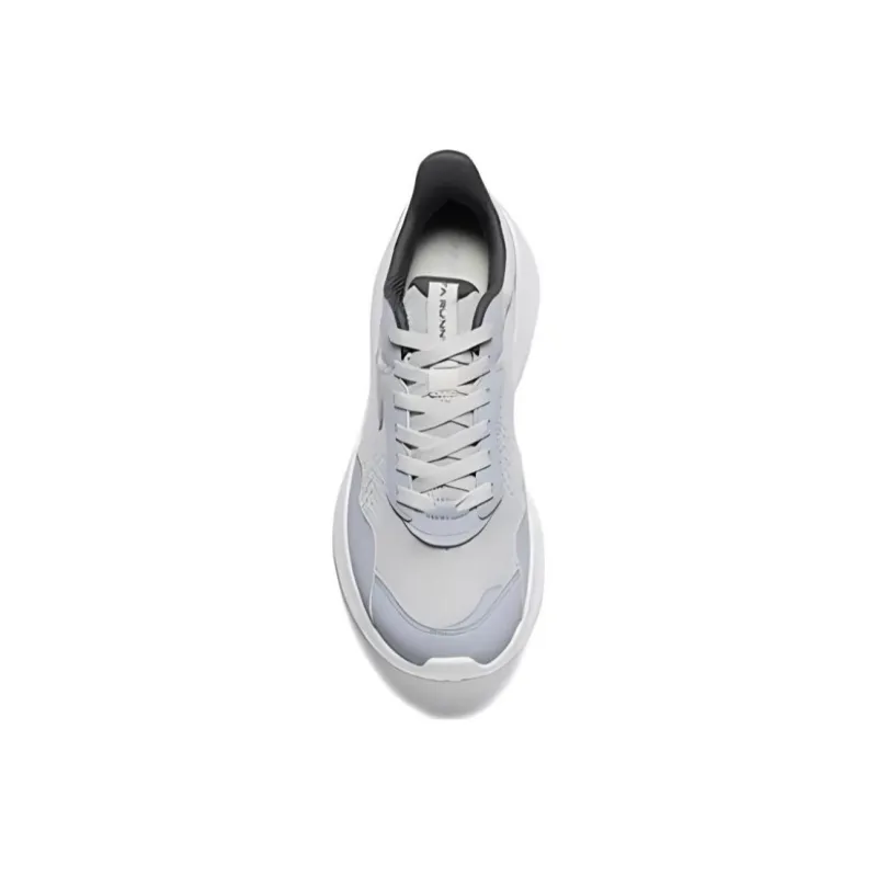 Anta Slip Resistant, Abrasion Resistant, Lightweight Low Top Casual Running Shoes Men's Gray-3
