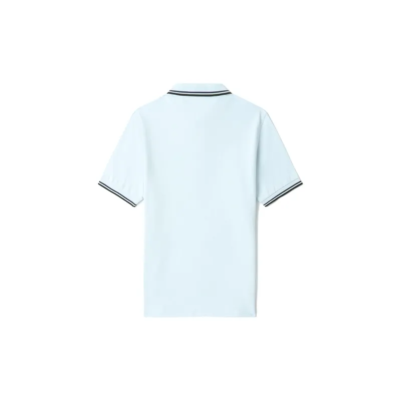 FRED PERRY FW24 Polo Shirt Men's Light Blue-1