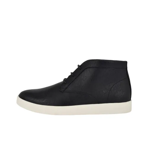 CALVIN KLEIN Elisto High-Top Skateboard Shoes Men's Black