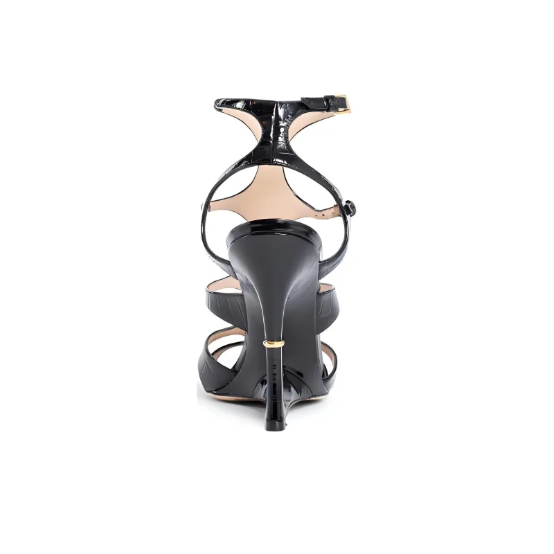 TOM FORD Roman Sandals 10.5cm Women's Black-4