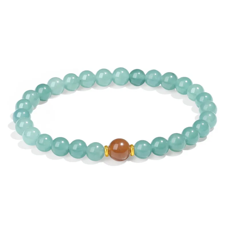 PUTUOSHANWENCHUANG Chalcedony Bracelets Women's-2
