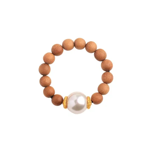 Moon Seal Hundred Rivers Laoshan Sandalwood Rings Women's