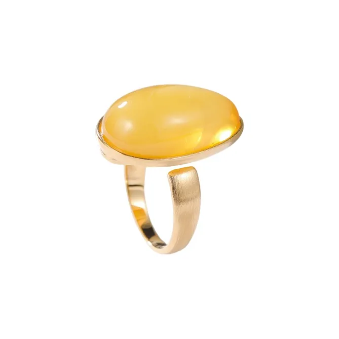 S&A Amber/Beeswax Rings Women's-0