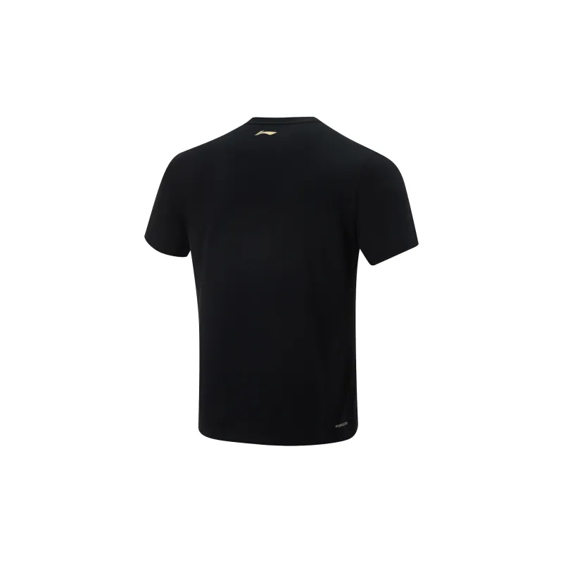 LiNing Table Tennis Collection Sports Lifestyle Collection T Shirt Unisex Black-1