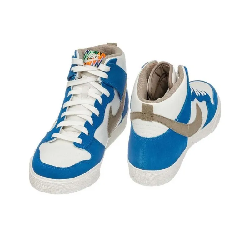 Nike Dunk High 'Blue Brown White'-6